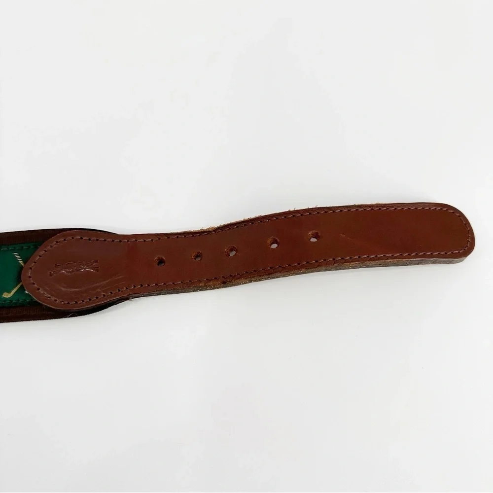 Knot Clothing Company Golf Clubs and Flag Golf Belt 42